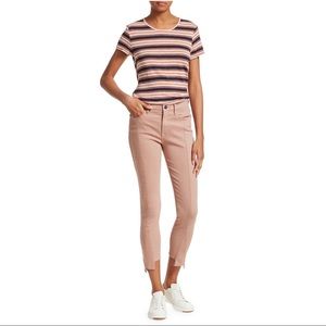 FRAME | Le High Skinny Asymmetrical Hem Jeans